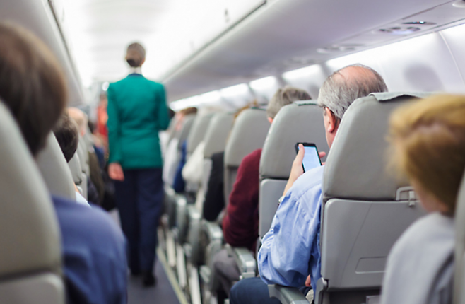 기내 관련 이미지. 기사와 직접적인 관련 없음. 아이클릭아트