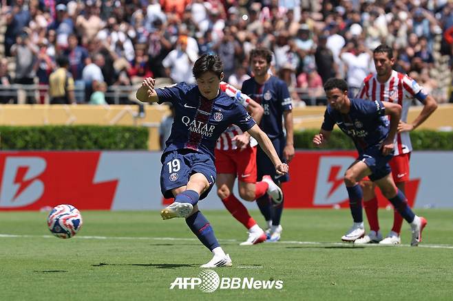 파리 생제르맹 이강인. /AFPBBNews=뉴스1