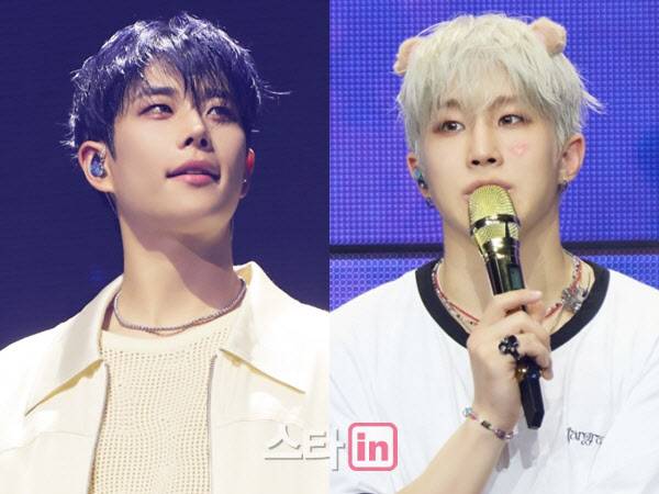 MJ(왼쪽)와 진진(사진=판타지오)