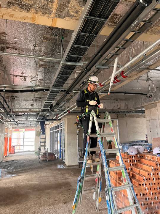 (주)벽우는 단순 유통을 넘어서 정보통신 전기, 소방 등 다양한 공사 분야로 진출하며 종합 기술기업으로 자리매김했다. 사진=(주)벽우 제공.