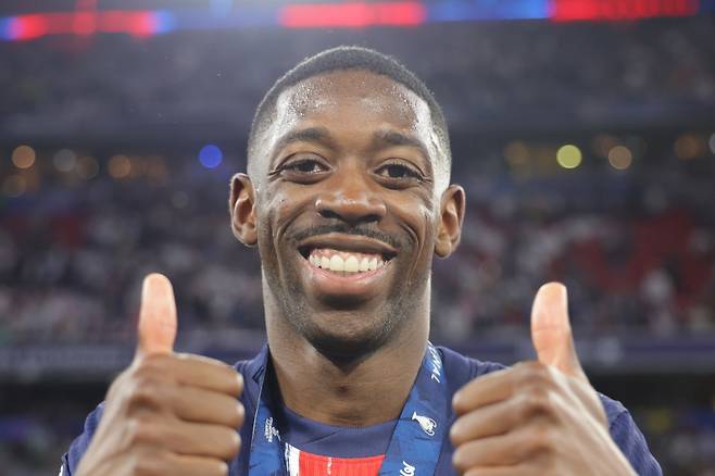 PSG의 4관왕을 이끈 우스만 뎀벨레. 사진=EPA 연합뉴스