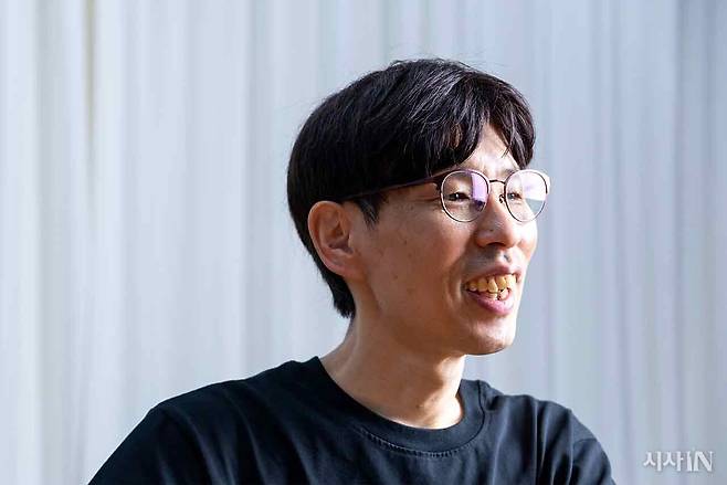 응용언어학자 김성우 박사. ⓒ시사IN 신선영