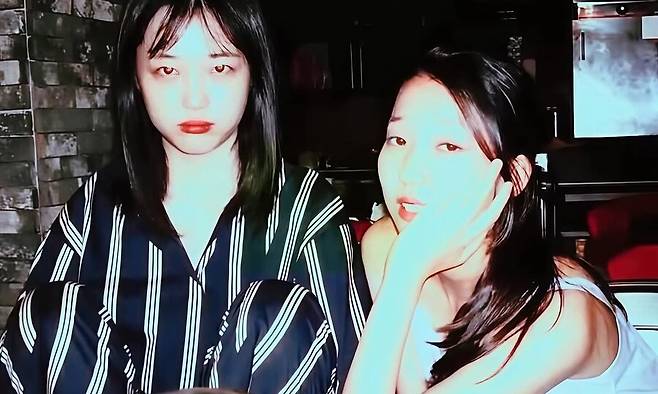 ▲ 설리(왼쪽), 김선아. 출처| 김선아 SNS