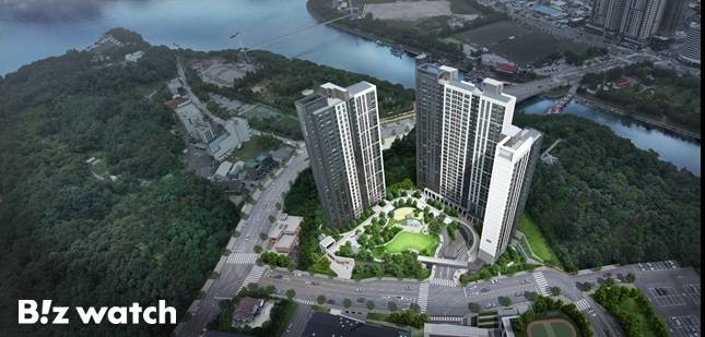 춘천 레이크시티 2차 아이파크 조감도/자료=HDC현대산업개발 제공