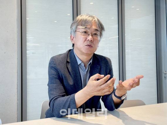 전성우 파인메딕스 대표가 지난 17일 이데일리와 만나 인터뷰를 하고 있다.(제공= 파인메딕스)