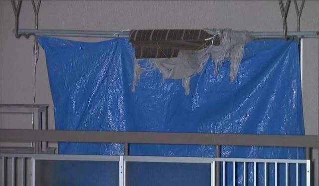 어머니의 시신이 발견된 미야와키 타케히사의 자택 모습. MBS뉴스