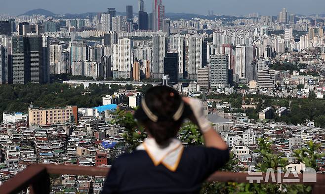 서울시내 아파트 단지 모습. 뉴시스 자료사진.