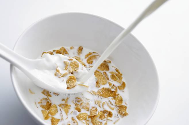 현대인들이 아침에 즐겨 먹는 시리얼 역시 ‘고혈당’ 식품에 속한다. 클립아트코리아 제공