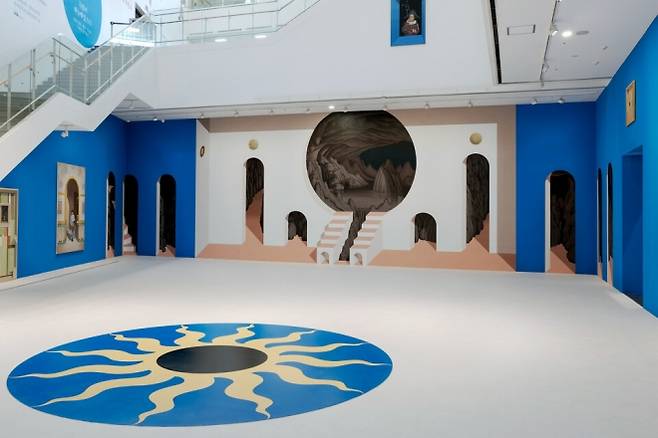 ‘크리스찬 히다카: 하늘이 극장이 되고, 극장이 하늘에 있으니’ 전시 전경 서울시립미술관 제공