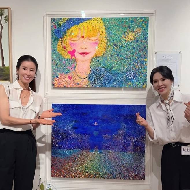 이태란과 하희라. 사진 | 이태란 SNS