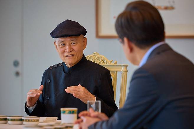 도올 김용옥 한신대 석좌교수. 대통령실 제공