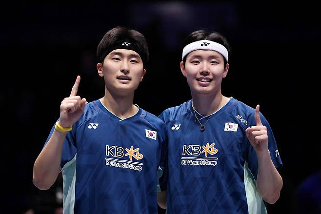 서승재(오른쪽)-김원호 조. AFP연합뉴스