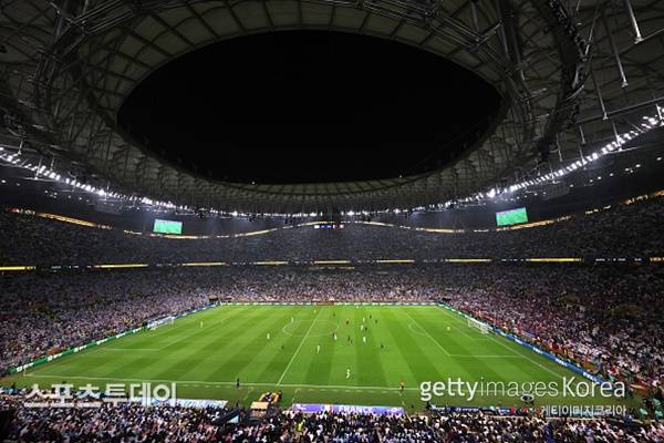 2022 카타르 월드컵 당시 경기장 모습 / 사진=Gettyimages 제공