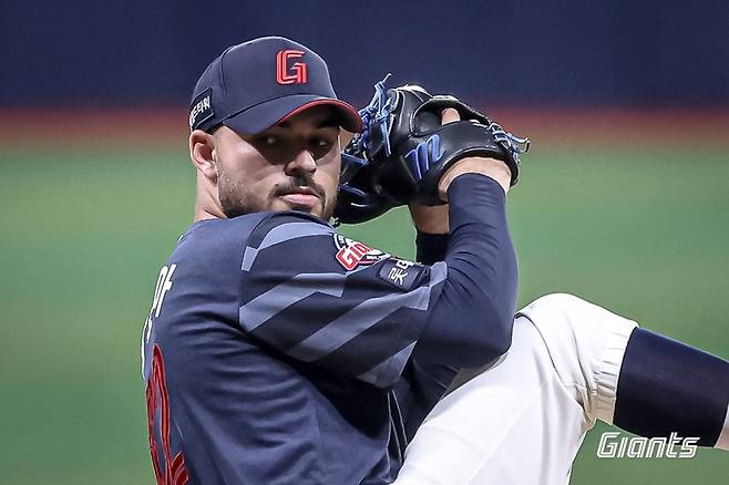 ▲ 알렉 감보아 ⓒ 롯데 자이언츠