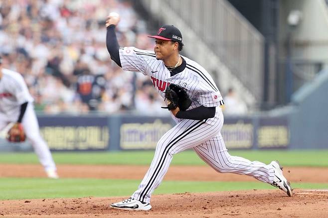 25일 선발로 출격하는 LG 트윈스 엘리저 에르난데스