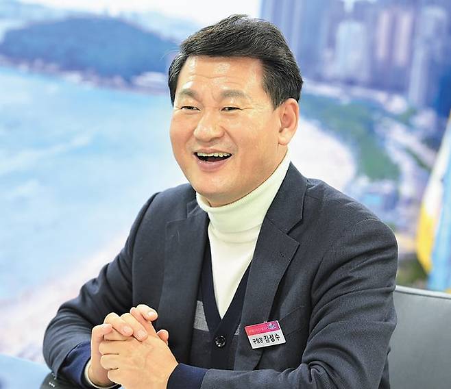 김성수 부산 해운대구청장./부산 해운대구