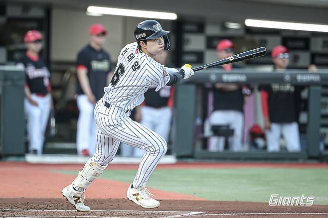 ▲ 한태양 ⓒ롯데 자이언츠