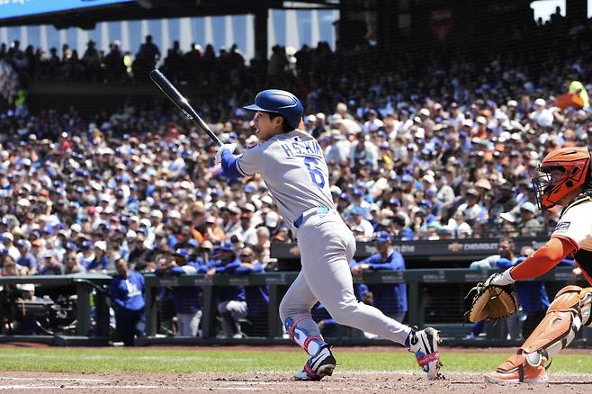 LA 김혜성. AP연합뉴스