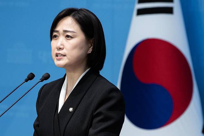 백승아 더불어민주당 원내대변인. 2025.2.16/뉴스1