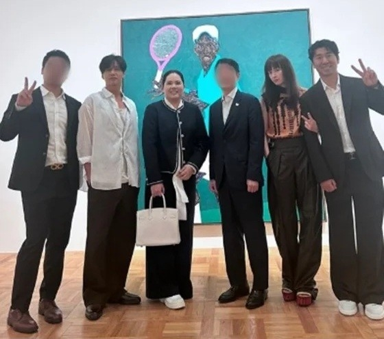 박인비 SNS에 모습을 드러낸 원빈, 이나영.