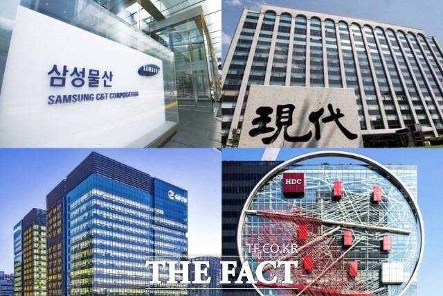 국내 주요 건설사들의 2분기 실적이 속속 발표되고 있다. 건설경기 불황 속에서도 수익성을 끌어올린 곳이 있는 반면, 주춤한 곳도 있다. /각사