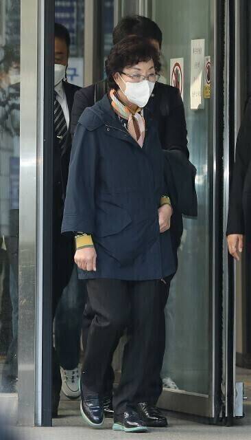 윤석열 전 대통령의 장모 최은순씨. 신소영 기자 viator@hani.co.kr