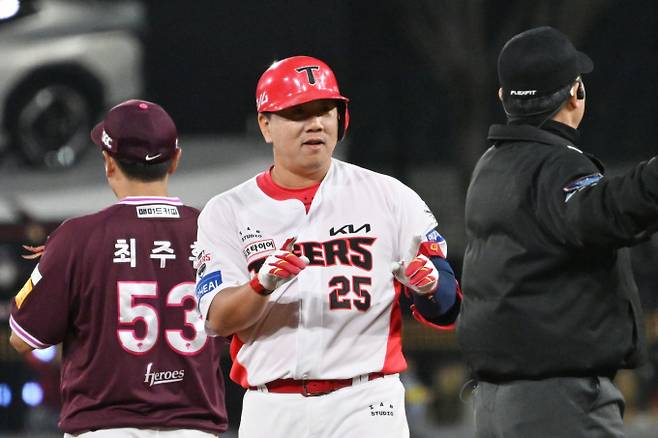 KIA타이거즈 이우성이 NC다이노스로 트레이드 됐다. 사진은 KIA에서 활약한 이우성의 모습. /사진=뉴시스