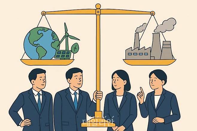 기후에너지부 신설과 관련해 환경과 에너지 주도권을 놓고 다양한 의견이 나오고 있다. ⓒ데일리안 AI 이미지 삽화