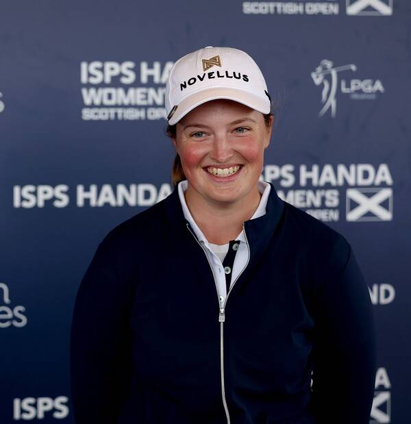 김효주, 김세영, 이미향, 최혜진 프로, 넬리 코다 등과 경쟁에서 2025년 미국여자프로골프(LPGA) 투어 ISPS한다 스코틀랜드 여자오픈 우승을 차지한 로티 워드(잉글랜드). 사진제공=Getty_LPGA (사진을 무단으로 사용하지 마십시오)