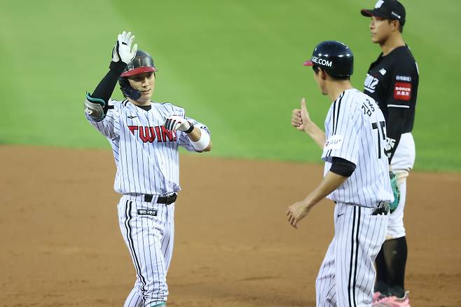 LG 신민재. 구단 제공