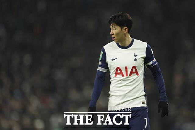 토트넘의 아시아 투어에 나선 손흥민이 31일 홍콩에서 열린 아스널과 프리시즌 매치에서 후반 교체멤버로 출전했다./AP.뉴시스