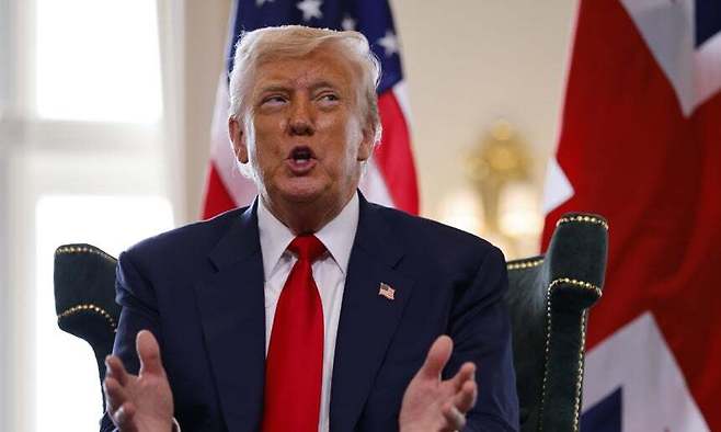 도널드 트럼프 미국 대통령. EPA연합뉴스