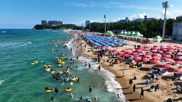 ▲ 속초해수욕장 전경