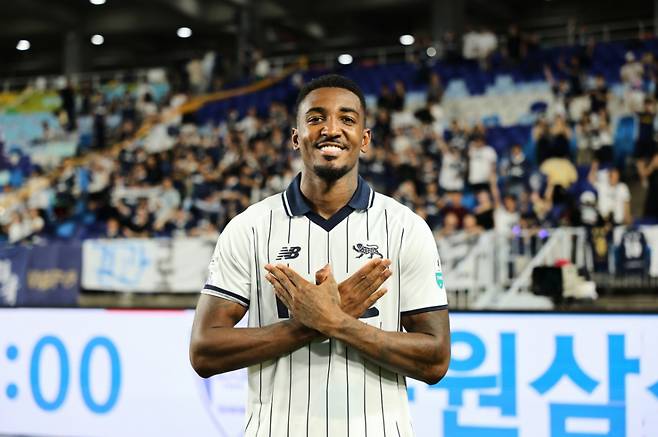 가브리엘. /사진=서울 이랜드 제공