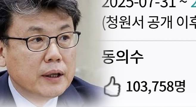진성준 더불어민주당 정책위의장(왼쪽). 대주주 양도소득세 기준을 10억 원으로 낮추는 개편안에 반대하는 청원이 3일 밤, 국회 전자청원 게시판에서 10만 명을 넘겼다.