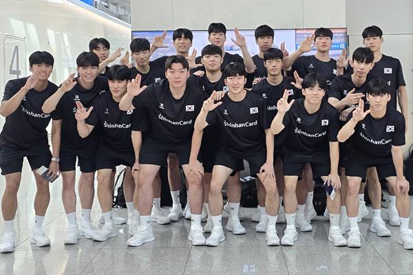 사진 대한민국 남자 청소년 핸드볼 대표팀, 사진 제공=대한핸드볼협회