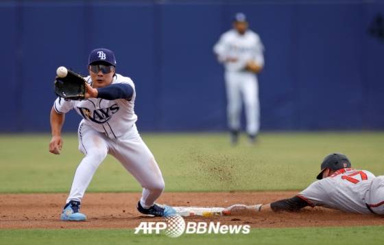 탬파베이 레이스 내야수 김하성. /AFPBBNews=뉴스1