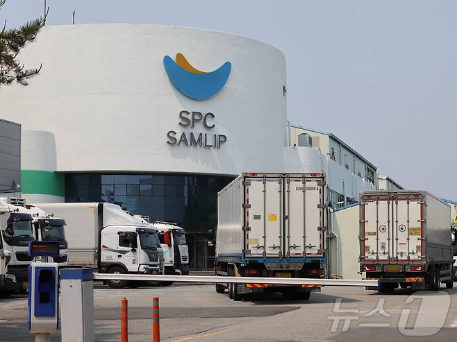 경기 시흥시 SPC삼립 시화공장의 모습. ⓒ News1 황기선 기자