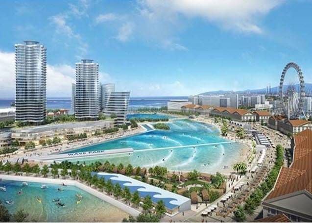 시흥 거북섬 웨이브파크 전경. 사진=시흥시청