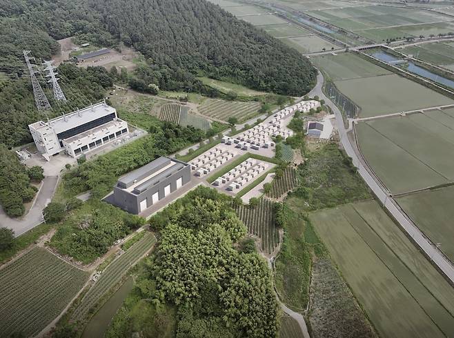 브라이트에너지파트너스의 진도 BESS 조감도. /브라이트에너지파트너스