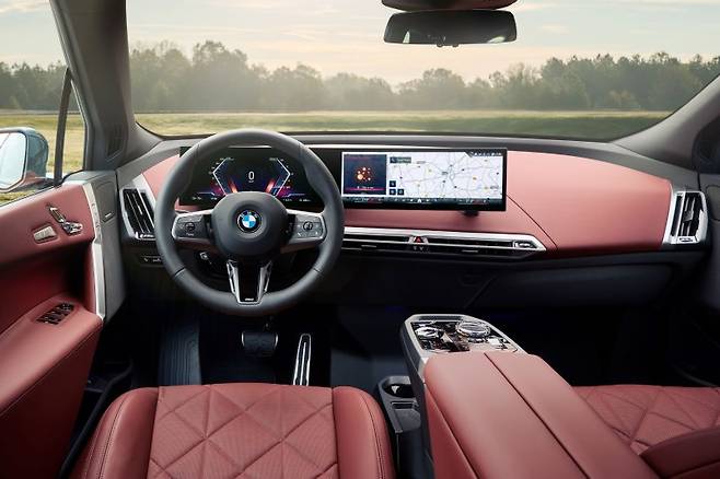 BMW 뉴 iX 실내. BMW코리아 제공