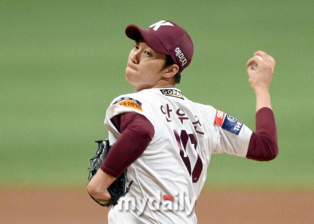 키움 히어로즈 안우진./마이데일리