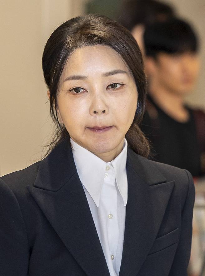 도이치모터스 주가조작 연루 의혹 등을 받는 김건희 여사 /사진=뉴시스(사진공동취재단)