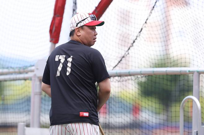 후반기 성적 부진에 고민이 많은 이범호 KIA 감독. KIA 제공