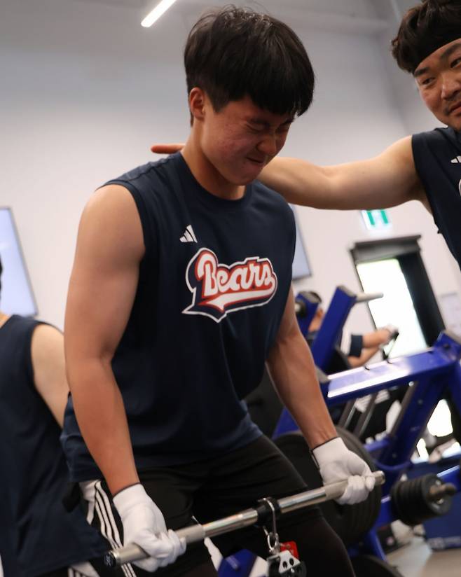 두산 베어스 투수 윤태호. /사진=두산 베어스 제공