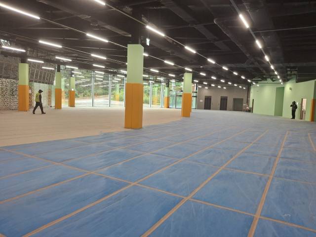 12일 찾은 창원 대상공원 맘스프리존 실내 내부.