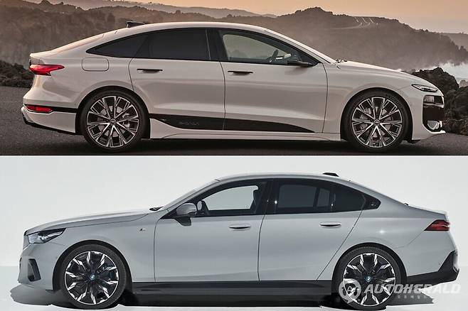 해당 모델들은 넉넉한 주행 가능거리 및 스포티한 성능을 자랑한다(출처: 아우디, BMW)