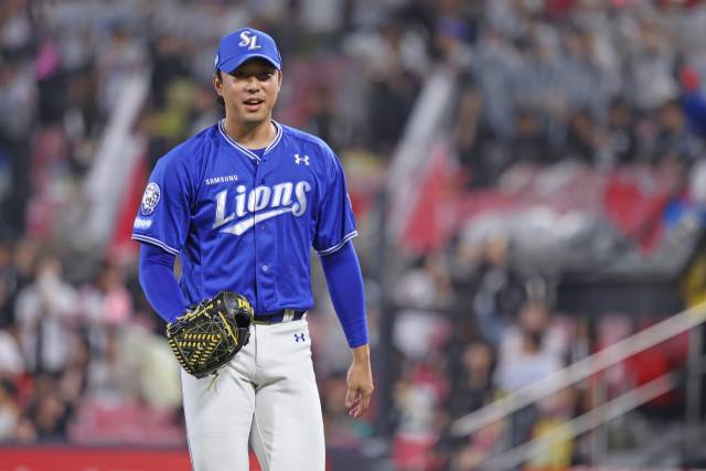 삼성 라이온즈의 최충연. 삼성 제공