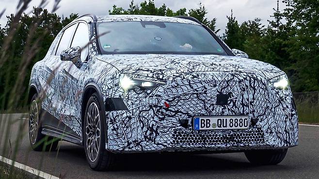 메르세데스 벤츠 GLC 전기차 테스트카