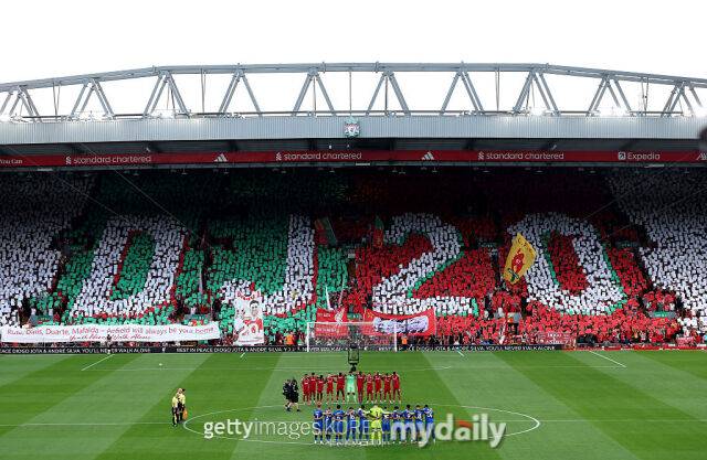 리버풀 팬들의 디오구 조타 추모/게티이미지코리아